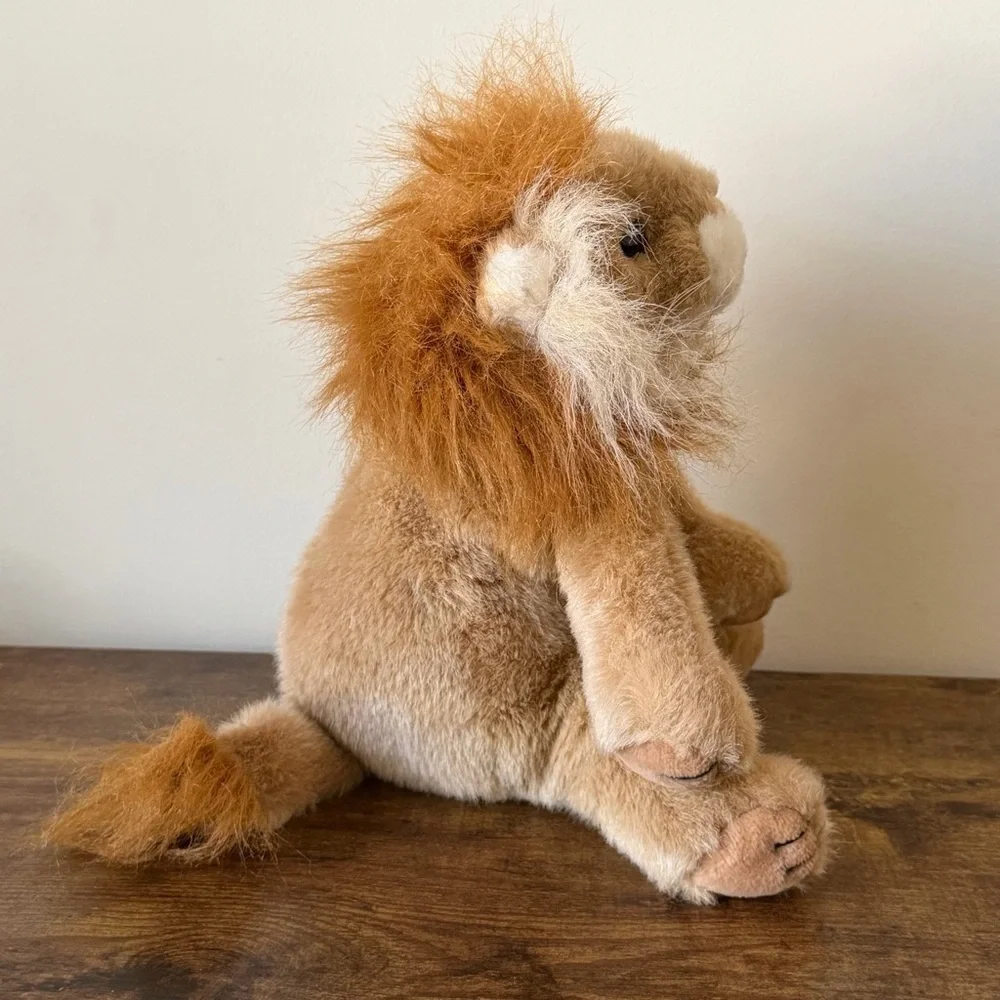 Ty Beanie Buddy Sahara the Lion Plush 1997 12” Retired Stuffed Animal Toy